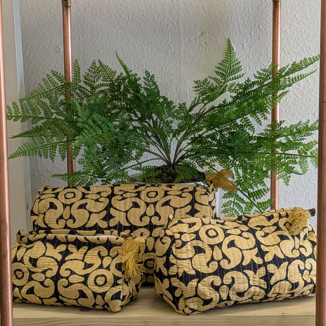 Fleur Deco Make-Up Bags