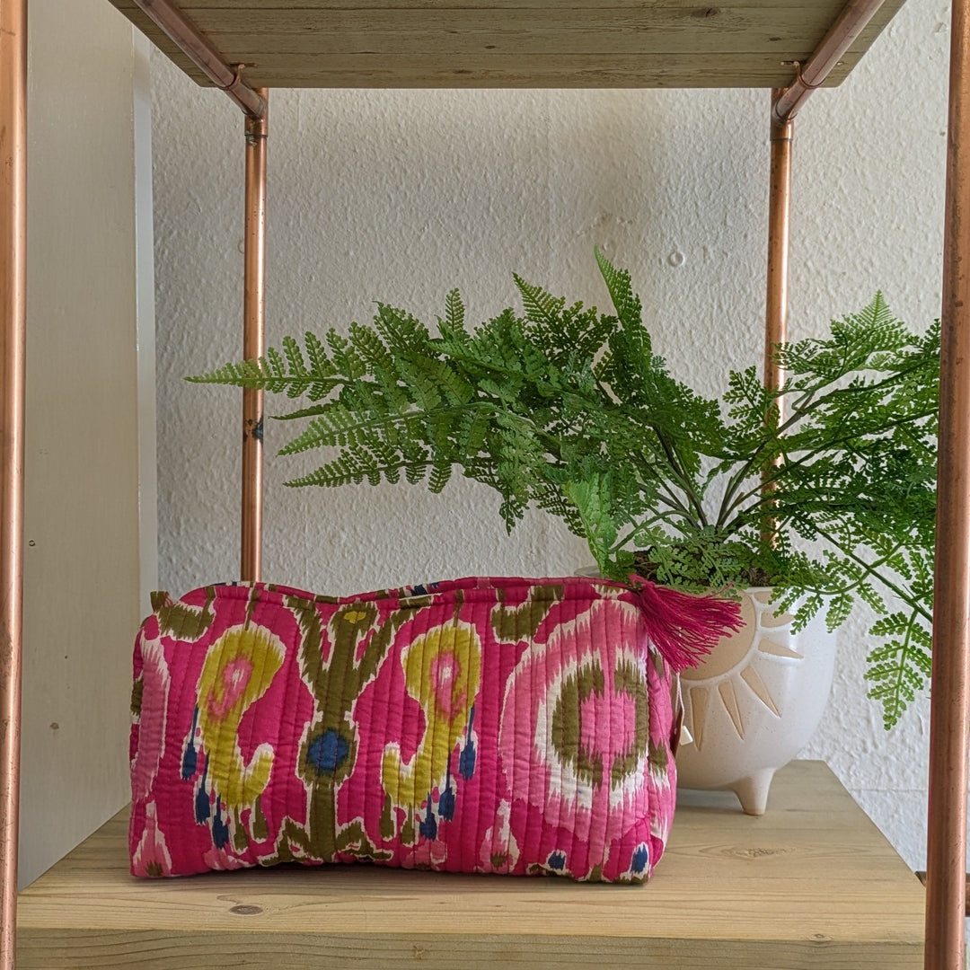 Ikat Make-Up Bags