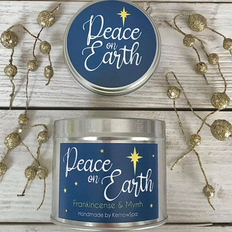 Peace on Earth Candle