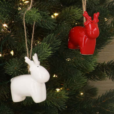 Ceramic Reindeer Decoration