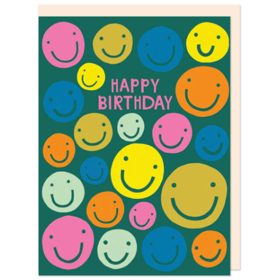 Happy Birthday Smiley Faces