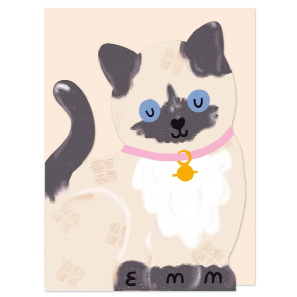 Siamese Kitten Card
