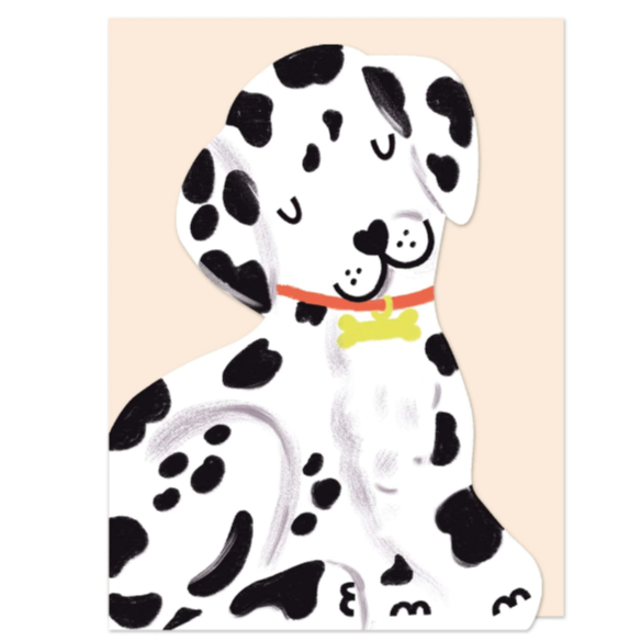 Dalmatian Puppy Card