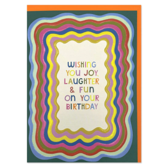 Wishing You Joy Birthday Card