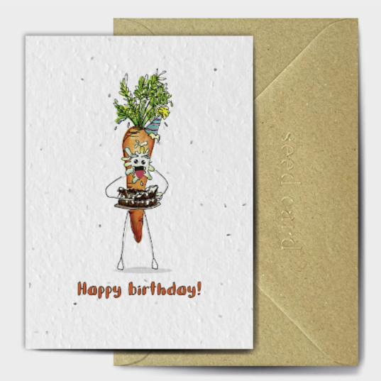 Time for Some Carrot Cake Card