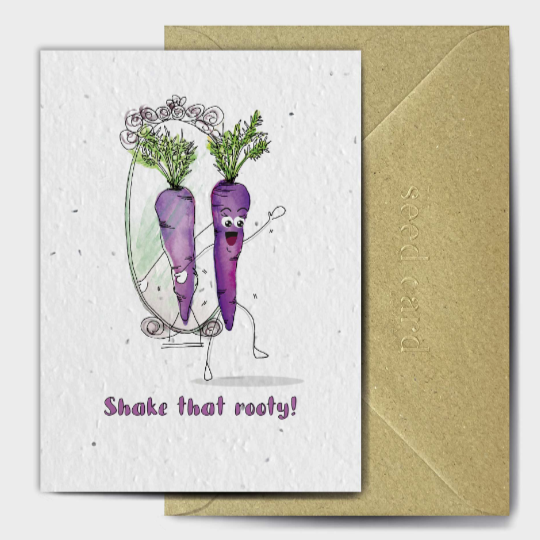 Purple Peaches Card