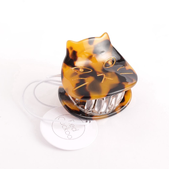 Cat Face Claw Clip