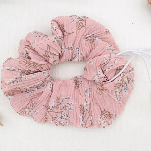 Floral Scrunchie