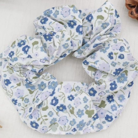 Ditsy Flowers Scrunchie