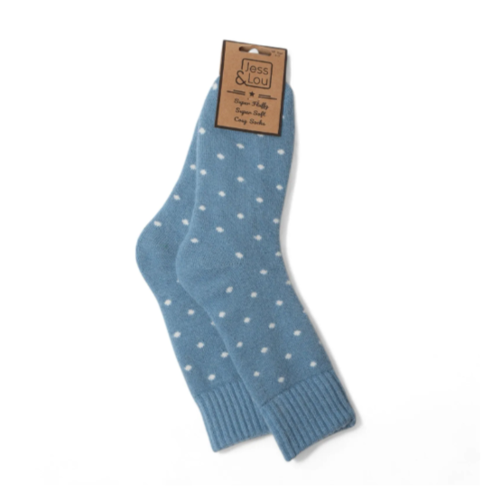 Delightful Dots Ribbed Socks