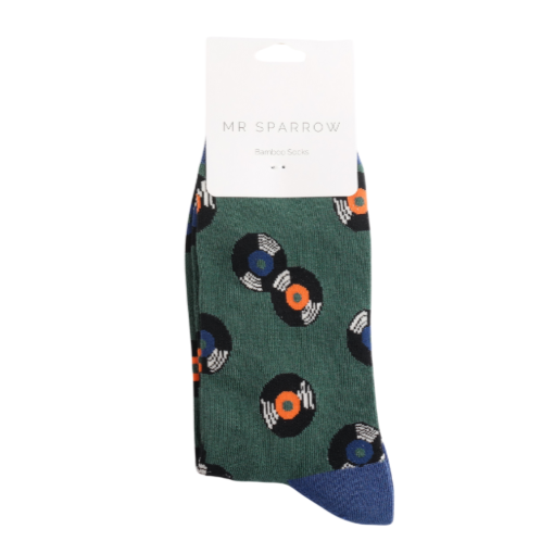 Mr Sparrow Vintage Vinyl Socks