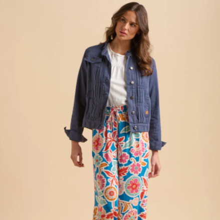 Ruffle Neck Jacket
