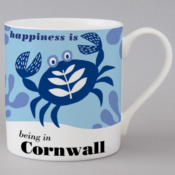 Happiness is Cornwall Mug