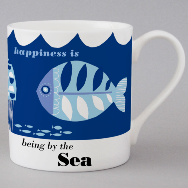 Happiness by the Sea Mug