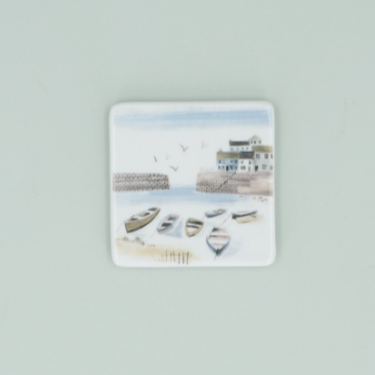 Harbour Scene Coaster