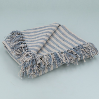 Woven Stripe Throw