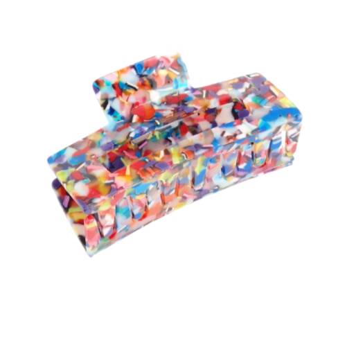 Rectangle Multi Coloured Claw