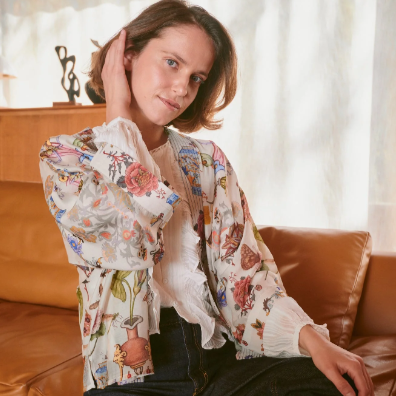 Cornucopia Ivory Kimono