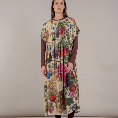 Primula Stone Pleat Dress