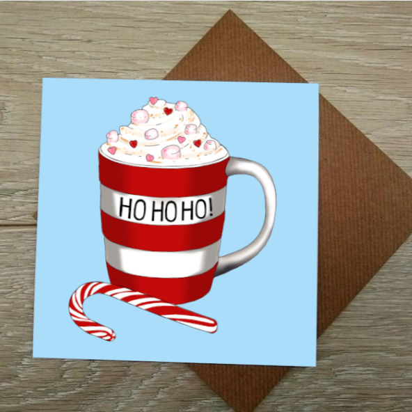 HoHoHo / Bah Humbug Card