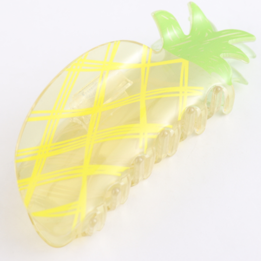 Scribble Pineapple Claw Clip
