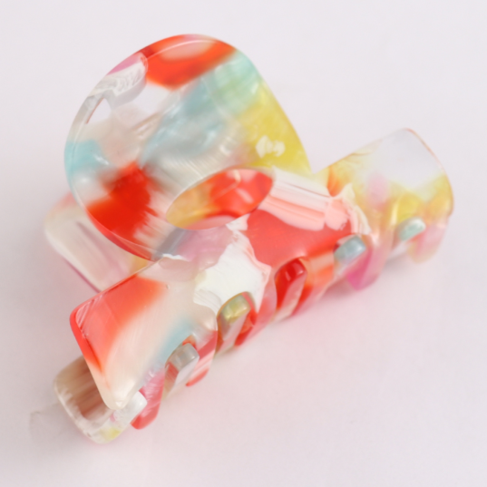 Multi-Coloured Claw Clip