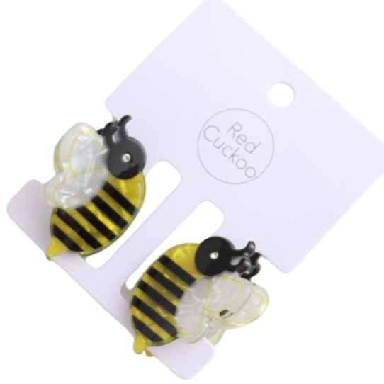 Bee Mini Claw Clips