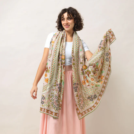 Flower Arch Scarf
