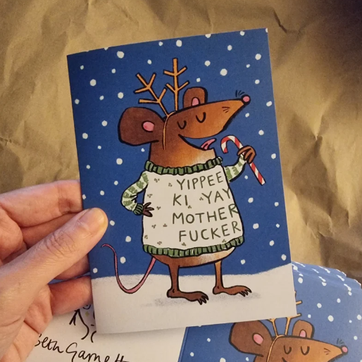 Yippe Ki-Yay Card