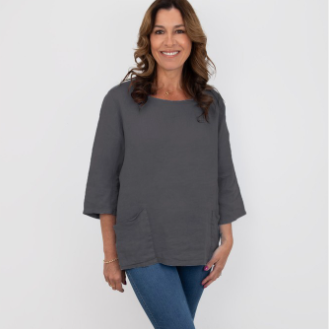 Edie Linen Top