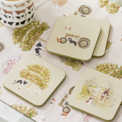 Farm Friends Coasters