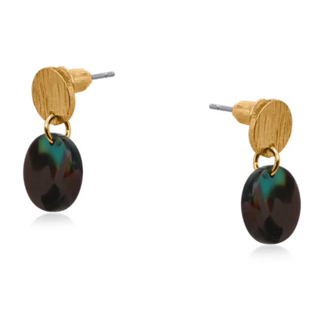 Delina Petite Resin Earrings