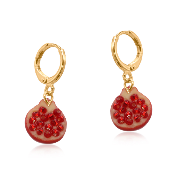 Pomegranate Cornucopia Hoops