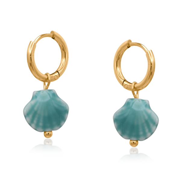 Ceramic Shell Hoops