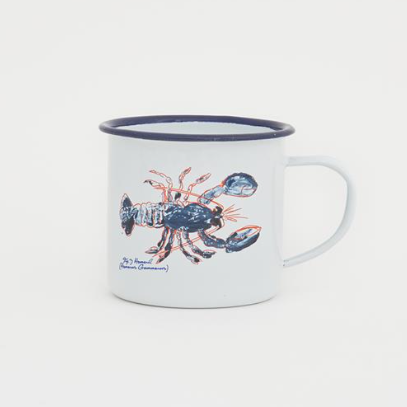 Lobster Enamel Mug
