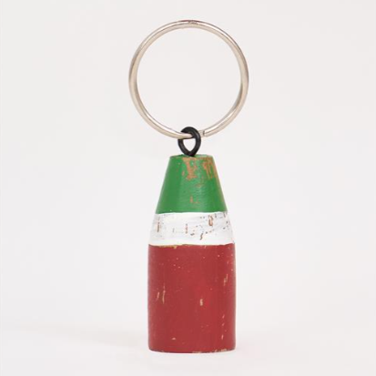 Wooden Buoy Keyring