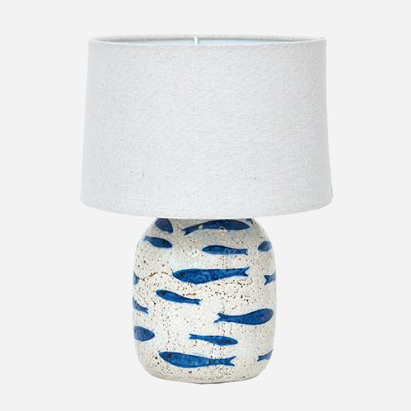 Blue Fishes Lamp