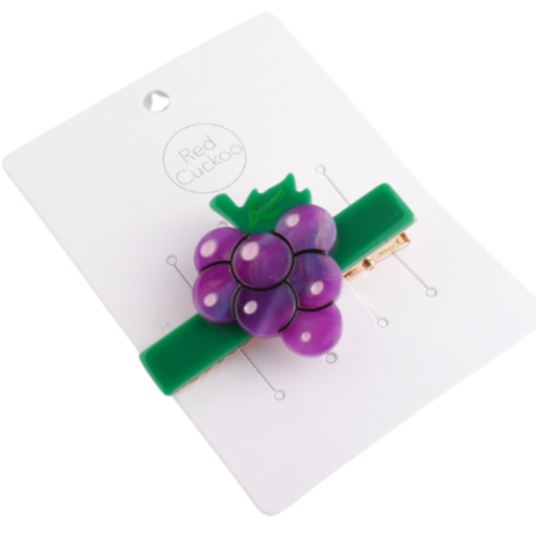 Grapes Hair Clip
