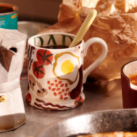Breakfast Dad 1/2 Pint Mug