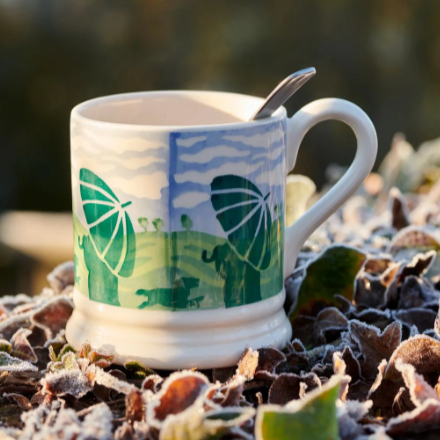 Rainy Dog Walks 1/2 Pint Mug