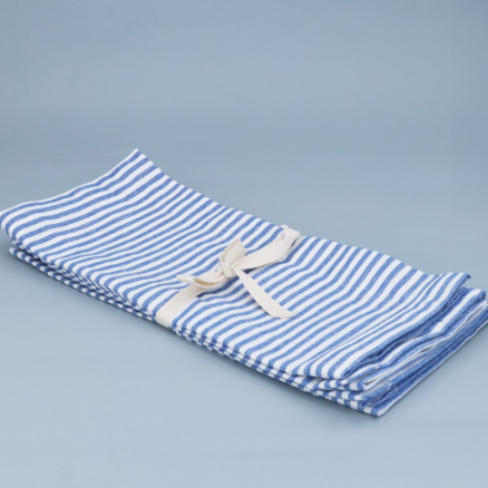 Pack of 4 Blue Stripe Placemats