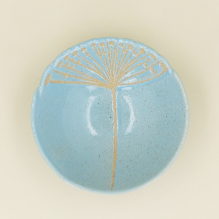 Blue Seed Head Small Bowl