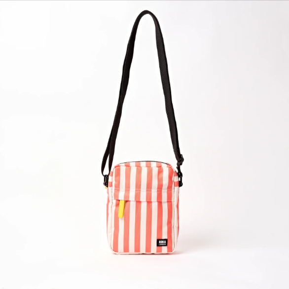 Coral Stripe Canvas Bond