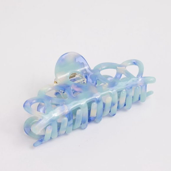 Sky Blue Cut Out Claw Clip