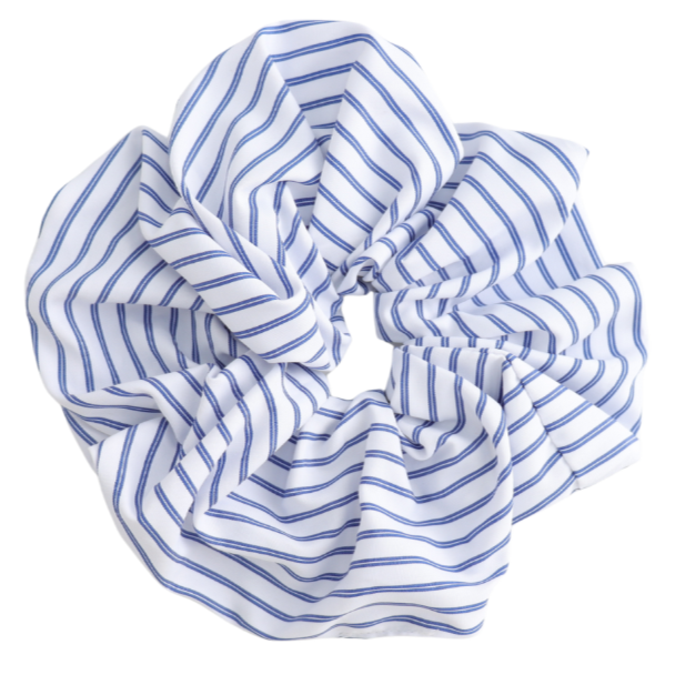 Thin Stripe Oversized Scrunchies