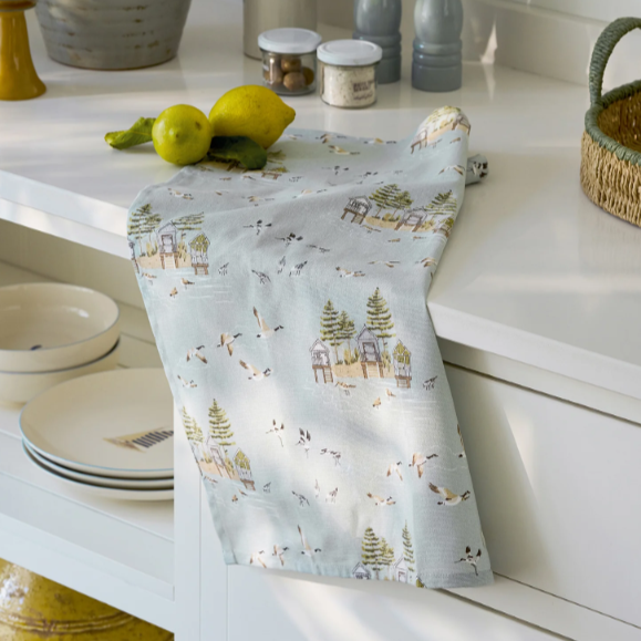 Sea Birds Tea Towel