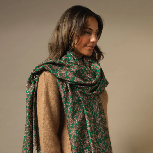 Floral Paisley Scarf