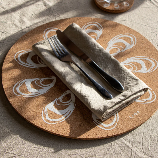 Max Cork Placemat x2