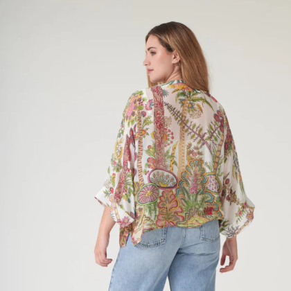 Boho Garden Kimono