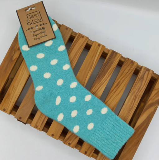 Splendid Spot Ribbed Socks